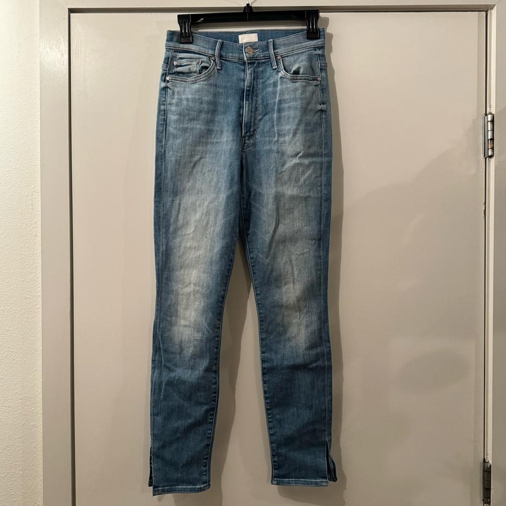 Mother Jean Size 26 The Swooner Ankle Slice Lemonade and Lies